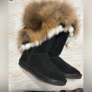 Boots with the fur 👢